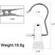 Space-Saving Clothes and Hat Storage Hook