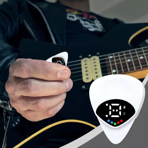 🏆Flash Sale⚡ 50K+ SOLD! Almost Gone - ✨2-in-1 Guitar Picks-Acoustic Guitar Tuner