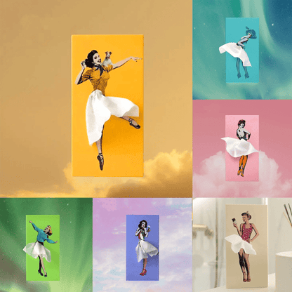 🔥🎁Flying Skirt Tissue Box