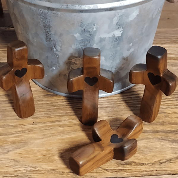 Easter Pre-sale 49%OFF🔥Handcrafted Wooden Cross My Heart