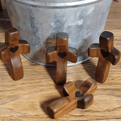 Easter Pre-sale 49%OFF🔥Handcrafted Wooden Cross My Heart