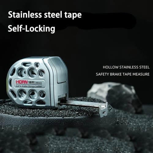 🔥2025 New16/25FT Stainless Steel Measuring Tape, Anti Rust,Strong Magnetism on The Bottom🔥