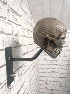 ☠️🏴‍☠️Skull holder for motorcycle helmet and jacket $ 40.75   $ 76.89 save 47%