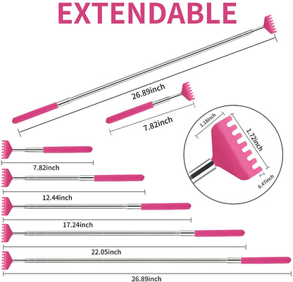 Portable Retractable Telescoping Claw Back Scratcher