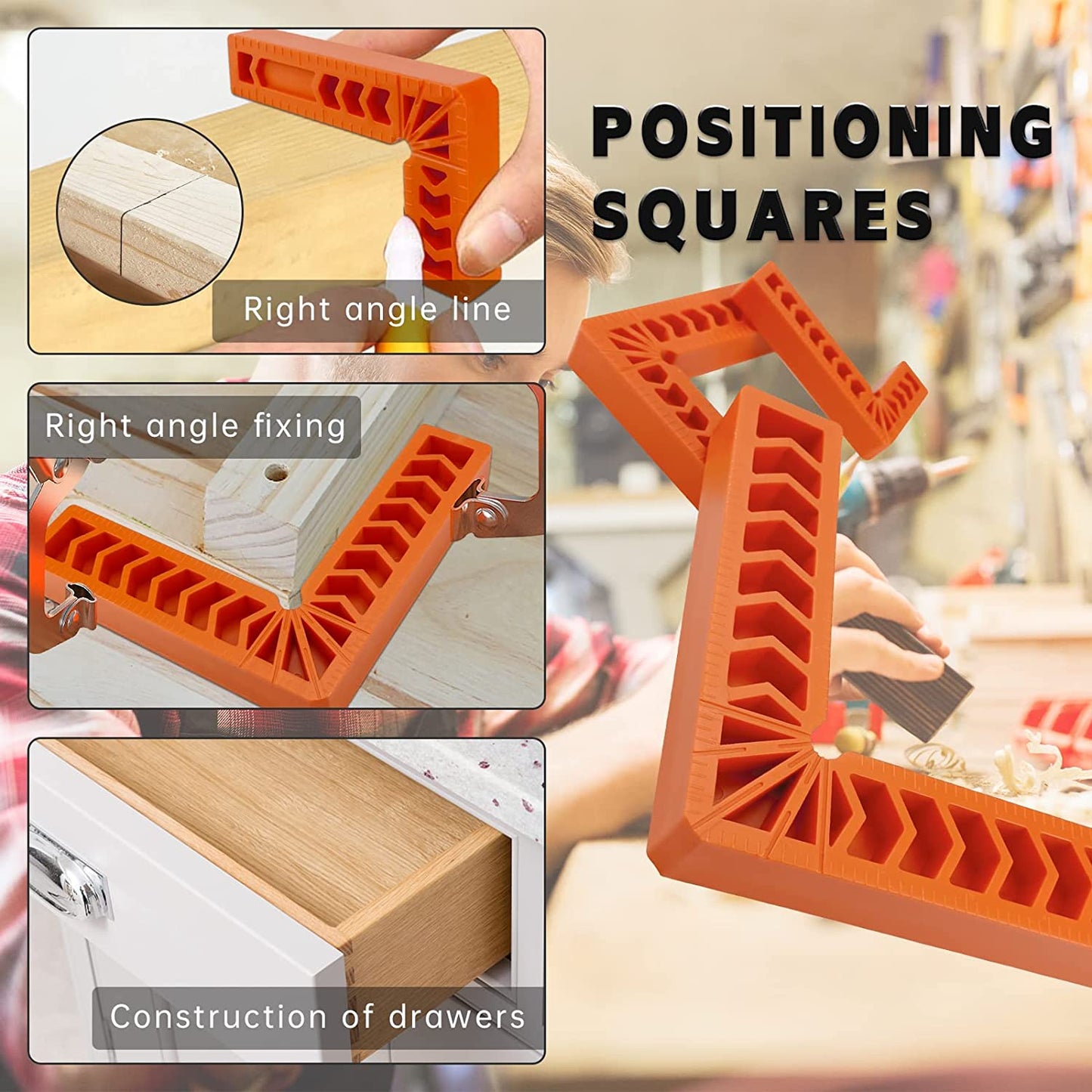 90 Degree Positioning Squares(1 piece)