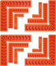 90 Degree Positioning Squares(1 piece)