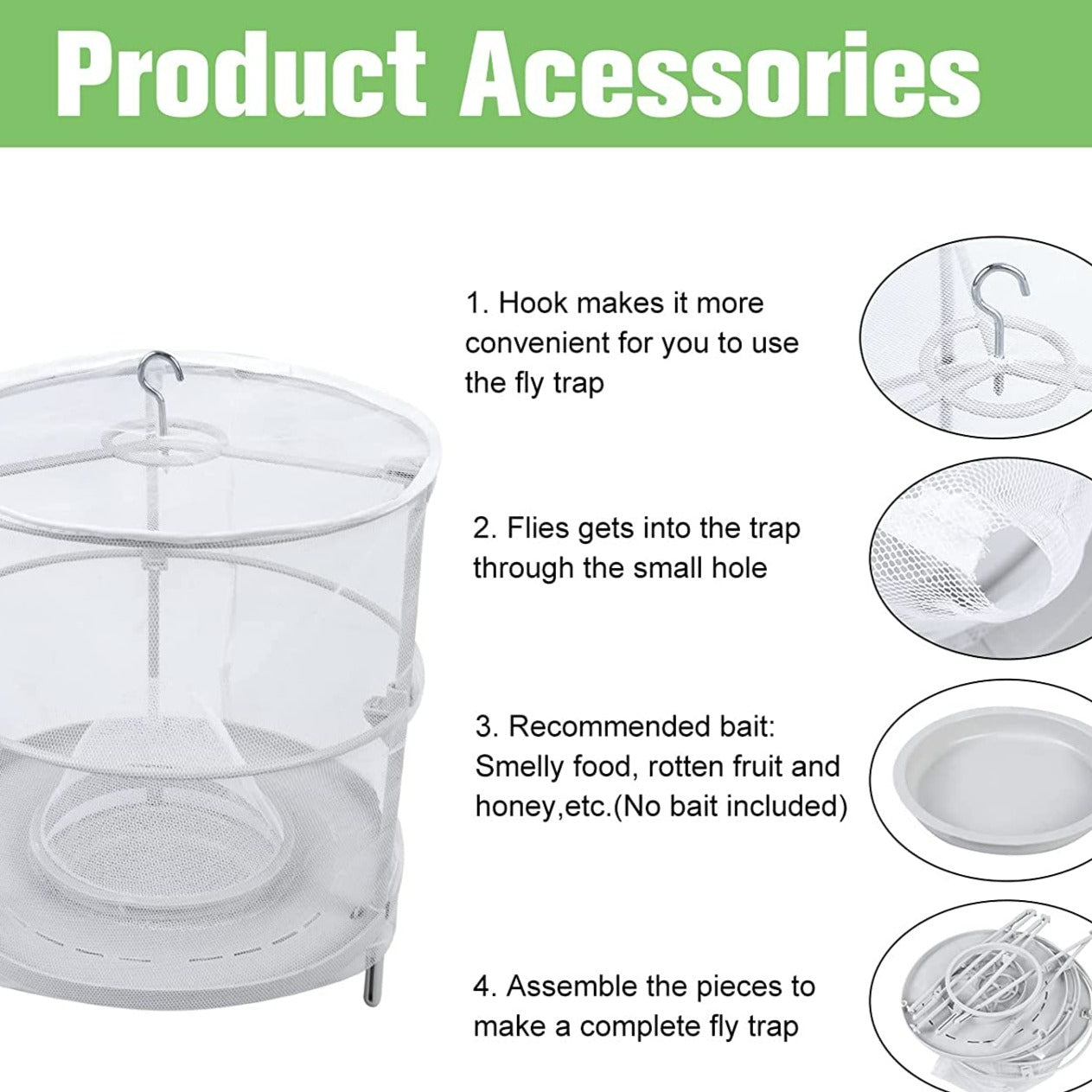 Reusable Ranch Fly Traps