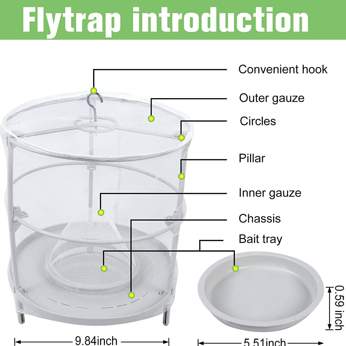 Reusable Ranch Fly Traps