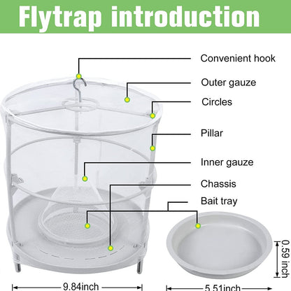 Reusable Ranch Fly Traps