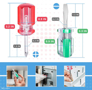 Short Screw Driver Set