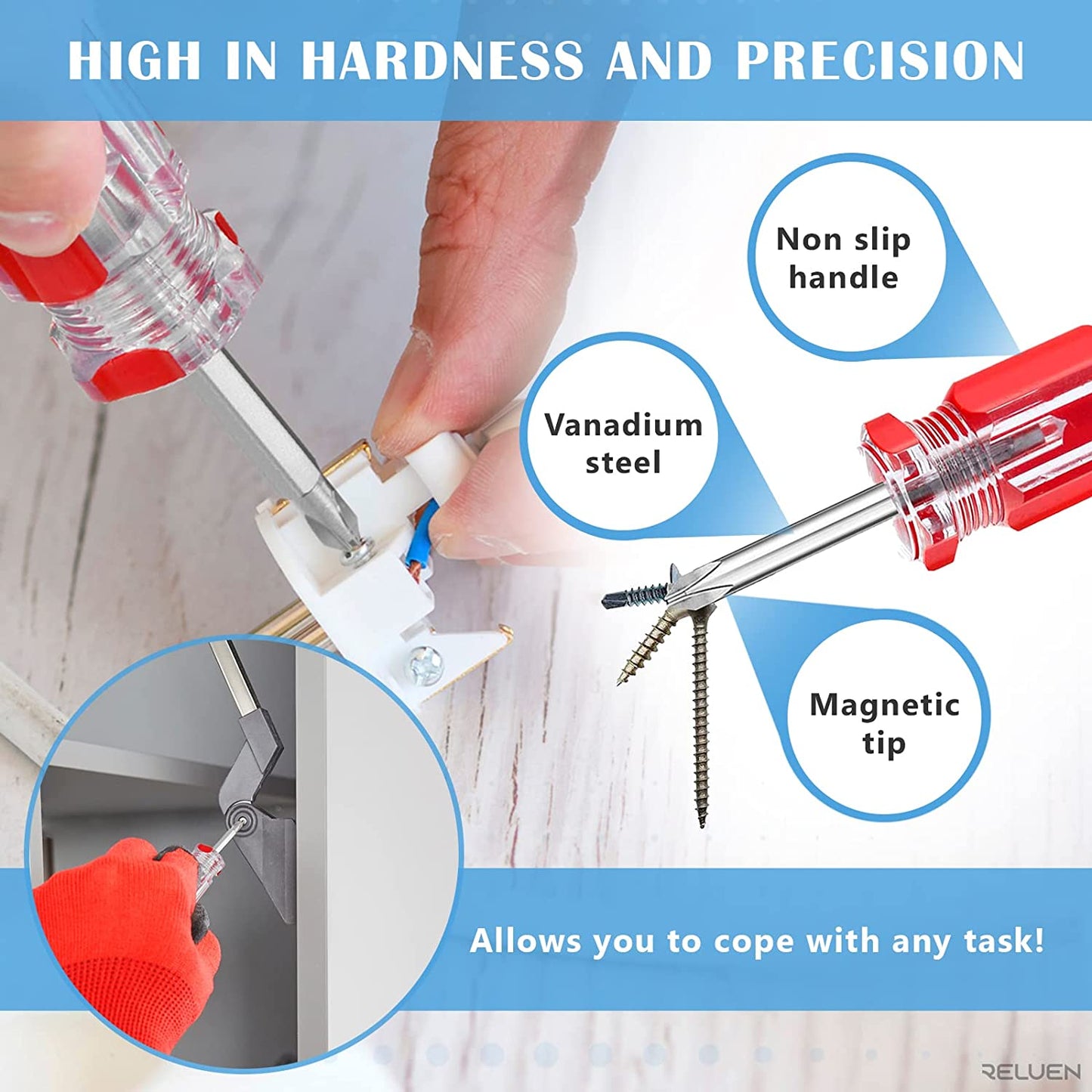 Short Screw Driver Set