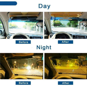 Day and Night Anti-Glare Car Windshield Visor