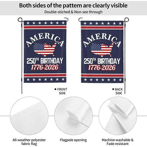 🔥U.S. 250th Birthday Garden Flag