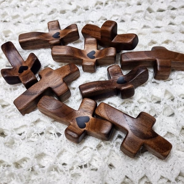 Easter Pre-sale 49%OFF🔥Handcrafted Wooden Cross My Heart