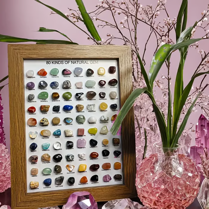 🔥80 kinds of natural ore specimens Holidays, birthdays, collectible gifts(Each one is a natural gem)