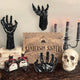 🏆Flash Sale⚡Life-Size Creepy Hands Wall Decor – 3-Piece Set with LED Candles for Gothic Halloween