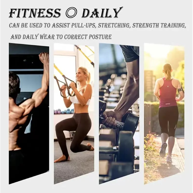 💥💥🔥GETBED Fitness Posture Corrector Training Straps - Image 12
