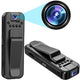 🔥🔥 Wearable Body Cam with Night-Vision & 180° Rotation Lens Vlogging Camera