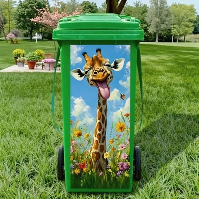 🔥Cartoon Wheelie Bin Stickers ‑ Make Your Bin Stand Out On The Kerb