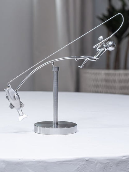 🔥Last Day 49% OFF🎣The Fisherman Balancing Sculpture