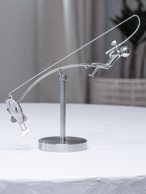 🔥Last Day 49% OFF🎣The Fisherman Balancing Sculpture