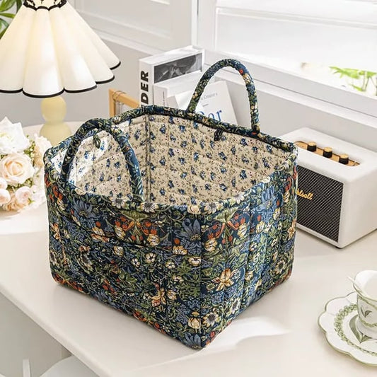 🔥💐💥Boho Fabric Storage Basket🌸