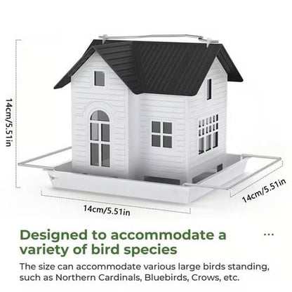🐦Solar-Powered Glowing Bird Feeder House