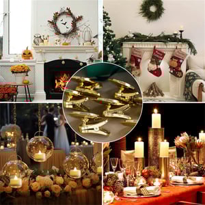 LED Cone-Shaped Festival Clip Candle