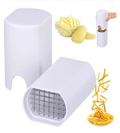 🥕 Must-Have Kitchen Tool! 🔥 49% OFF – Piranha Chip Chop – 2-in-1 Manual Cutter