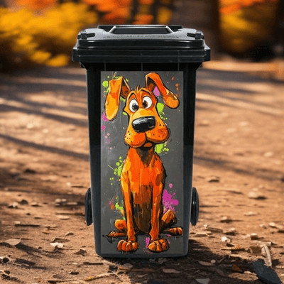 🔥Cartoon Wheelie Bin Stickers ‑ Make Your Bin Stand Out On The Kerb