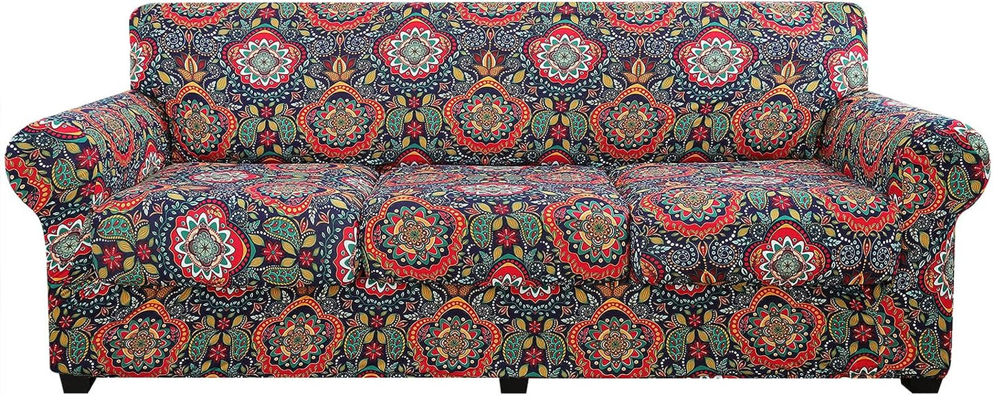 (e??£¤Summer Sale-30% OFF) Stretch Printed Sofa Covers