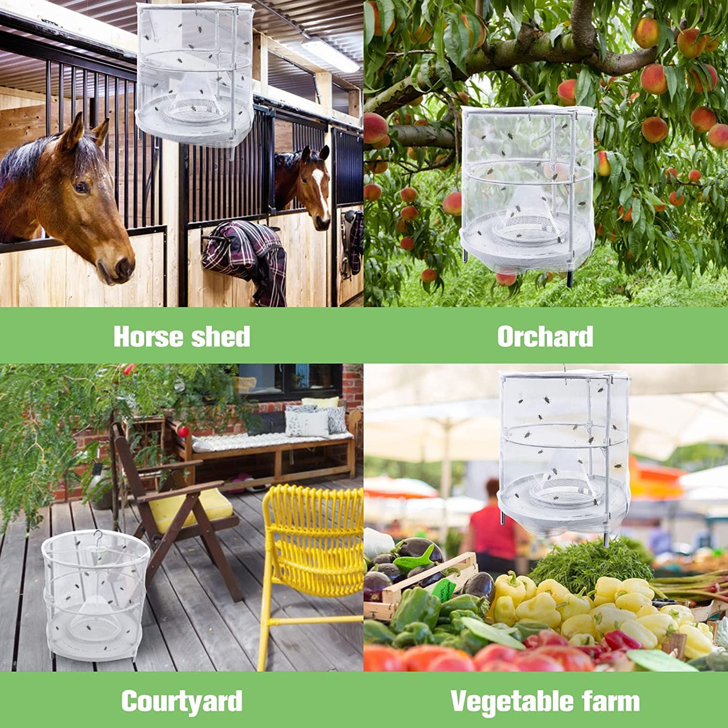 Reusable Ranch Fly Traps