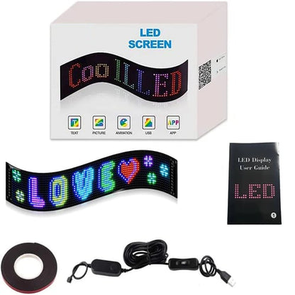 🔥49% Off - Ultra-thin flexible Bluetooth LED screen
