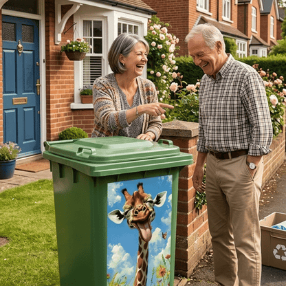 🔥Cartoon Wheelie Bin Stickers ‑ Make Your Bin Stand Out On The Kerb