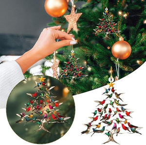 🐦🎄Hummingbird Christmas Ornament💠 (✨Same as in the video)