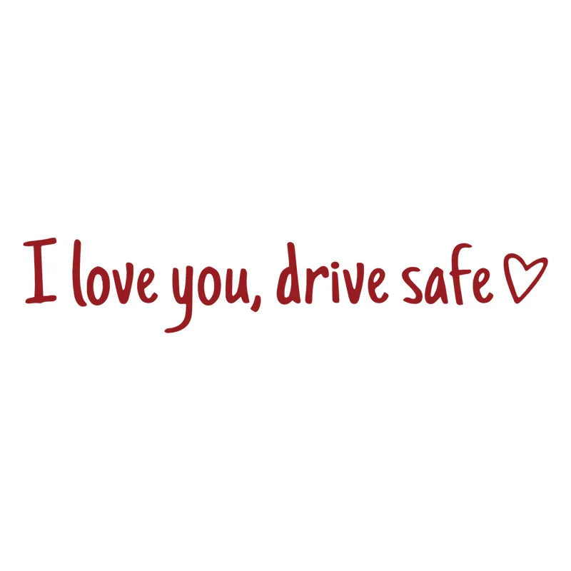 ✨This Week's Special Price  💓I love you, drive safe Sticker（3pcs） - Image 5
