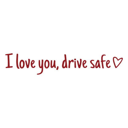 ✨This Week's Special Price  💓I love you, drive safe Sticker（3pcs） - Image 5