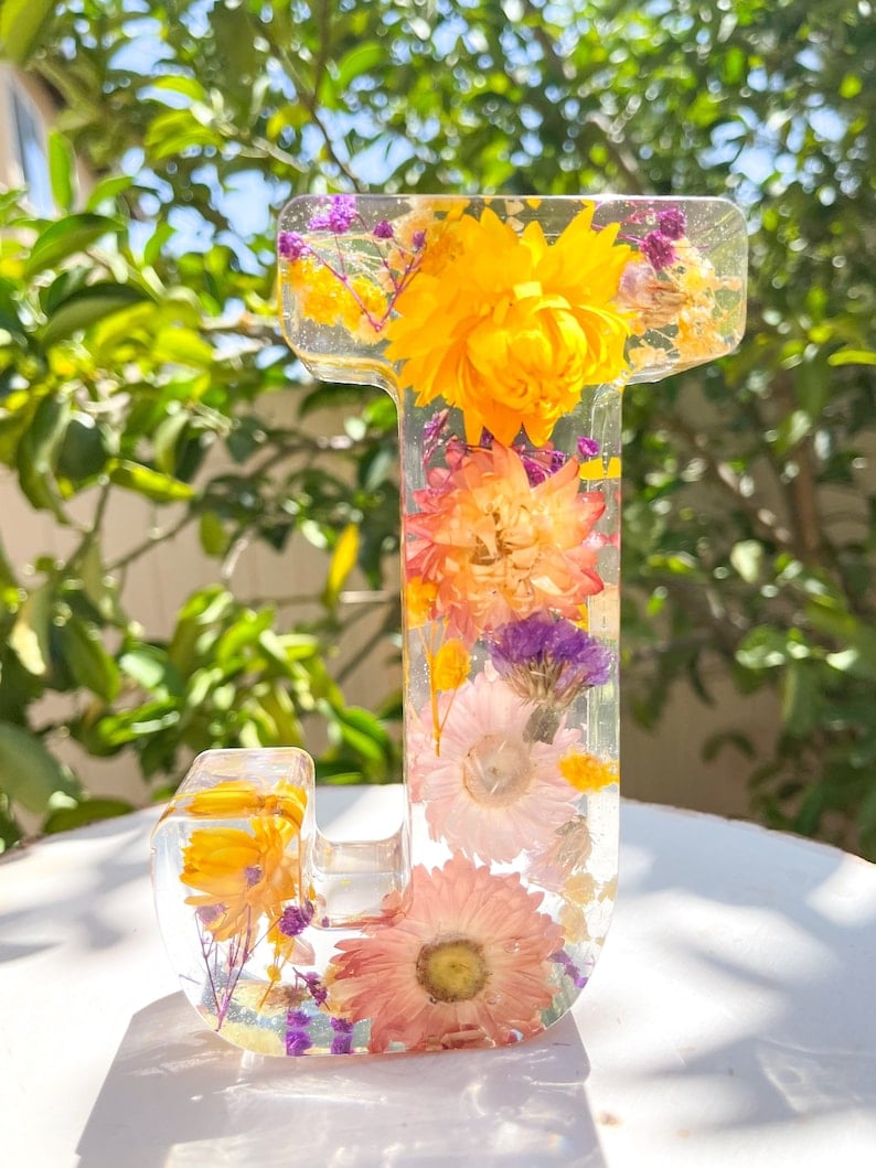 🌸Last Day 49% OFF - Flowers Resin Night Light