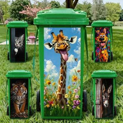 🔥Cartoon Wheelie Bin Stickers ‑ Make Your Bin Stand Out On The Kerb