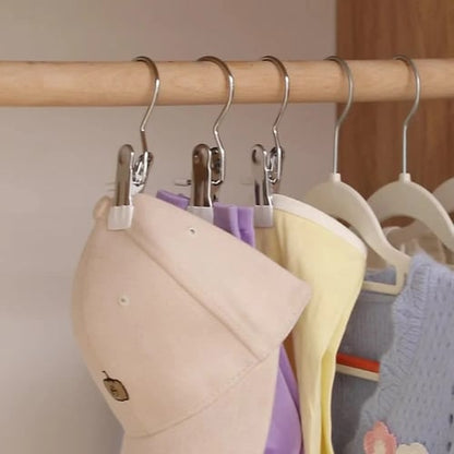 Space-Saving Clothes and Hat Storage Hook