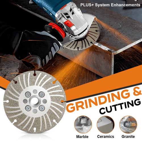 ⚙️ Angle Grinding Wheel – Electroplated Diamond 4 ½" PLUS+
