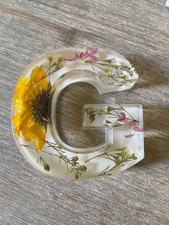 🌸Last Day 49% OFF - Flowers Resin Night Light