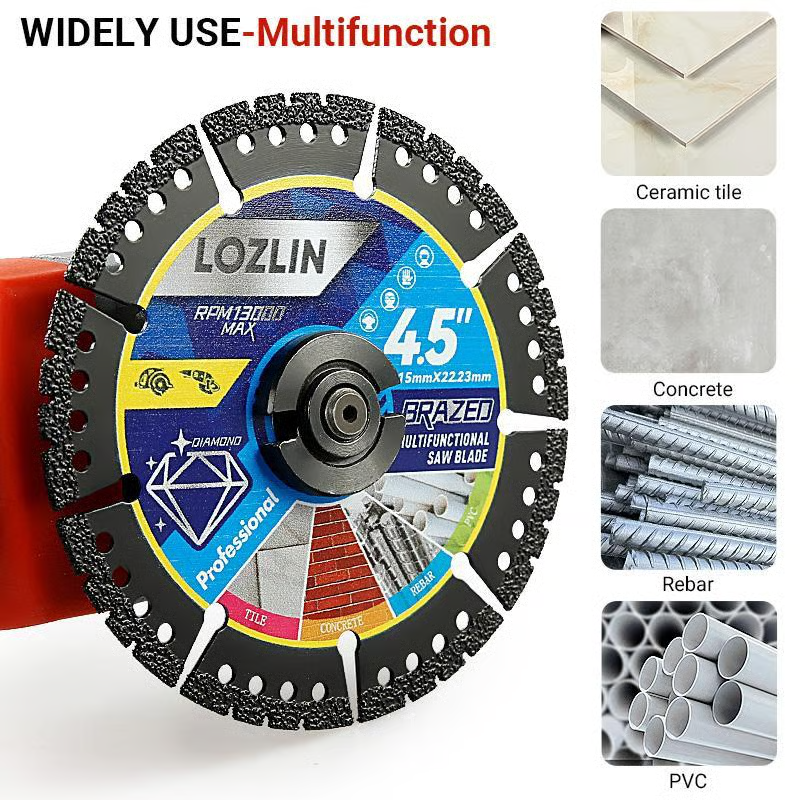 🛠️ Cut Any Material Instantly - 49% OFF- ✨ 4.5" Multi-Material Diamond Blade - Zero Compromise, Max Durability