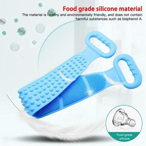 Silicone back scrub