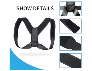 Posture Corrector (Adjustable to All Body Sizes)