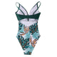 🎉Spring Sale 50% Off - Family Matching Green Tropical Plants Swimsuits