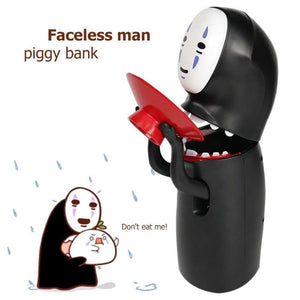 No Face Man Coin Bank