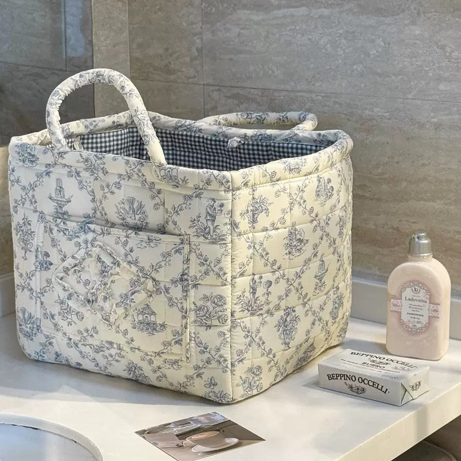 🔥💐💥Boho Fabric Storage Basket🌸