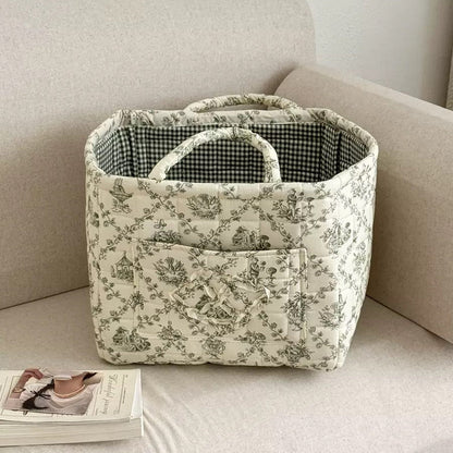 🔥💐💥Boho Fabric Storage Basket🌸