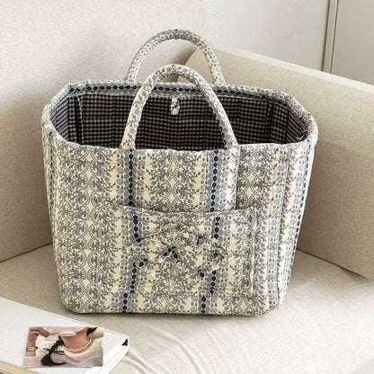 🔥💐💥Boho Fabric Storage Basket🌸